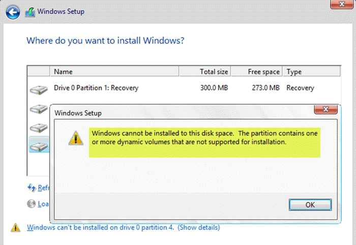 Windows cannot be installed to this disk-2